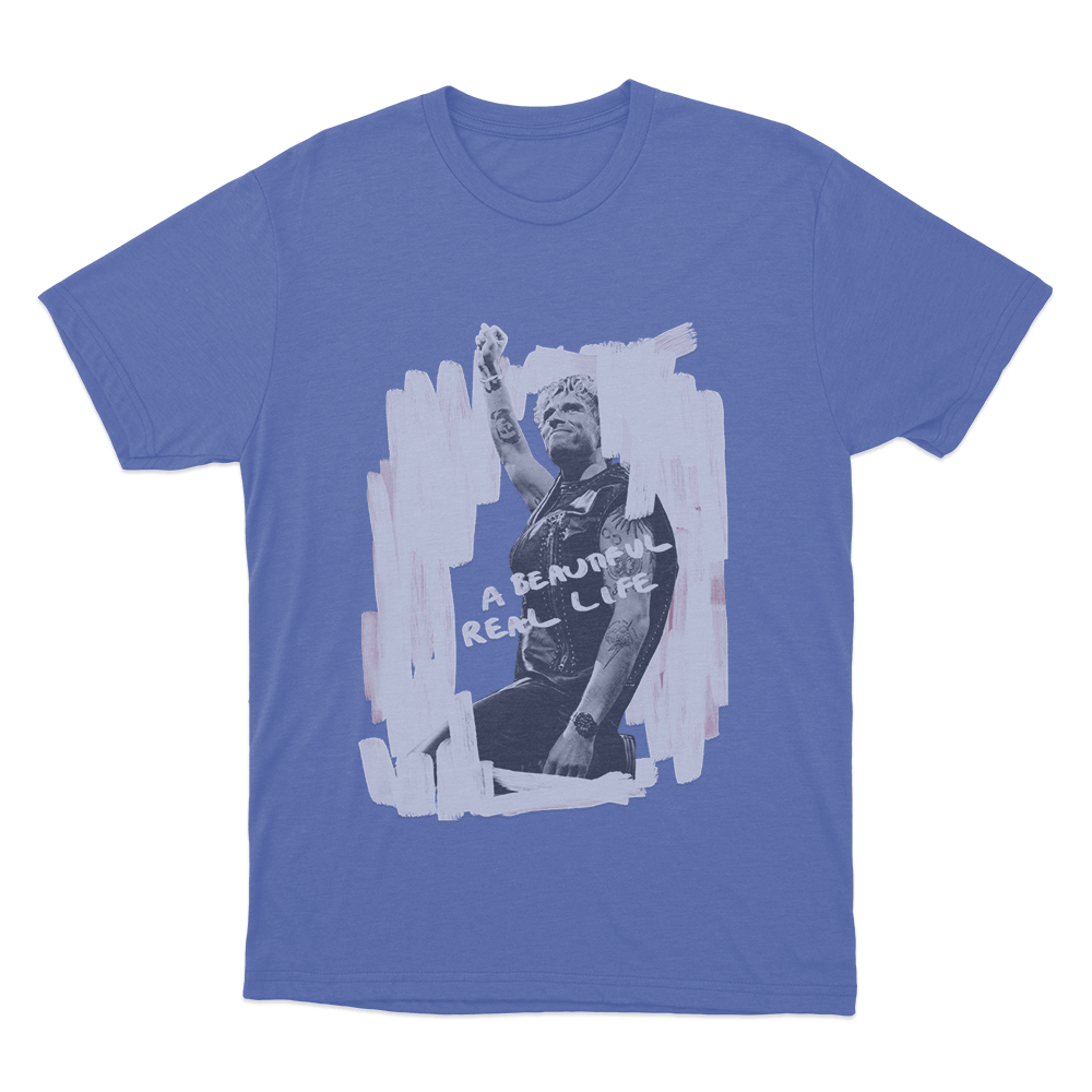 A Beautiful Real Life Unisex T Shirt Blue A Beautiful Real Life Unisex T Shirt Blue
