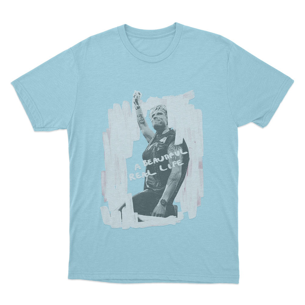 A Beautiful Real Life Unisex T Shirt Sky Blue A Beautiful Real Life Unisex T Shirt Sky Blue