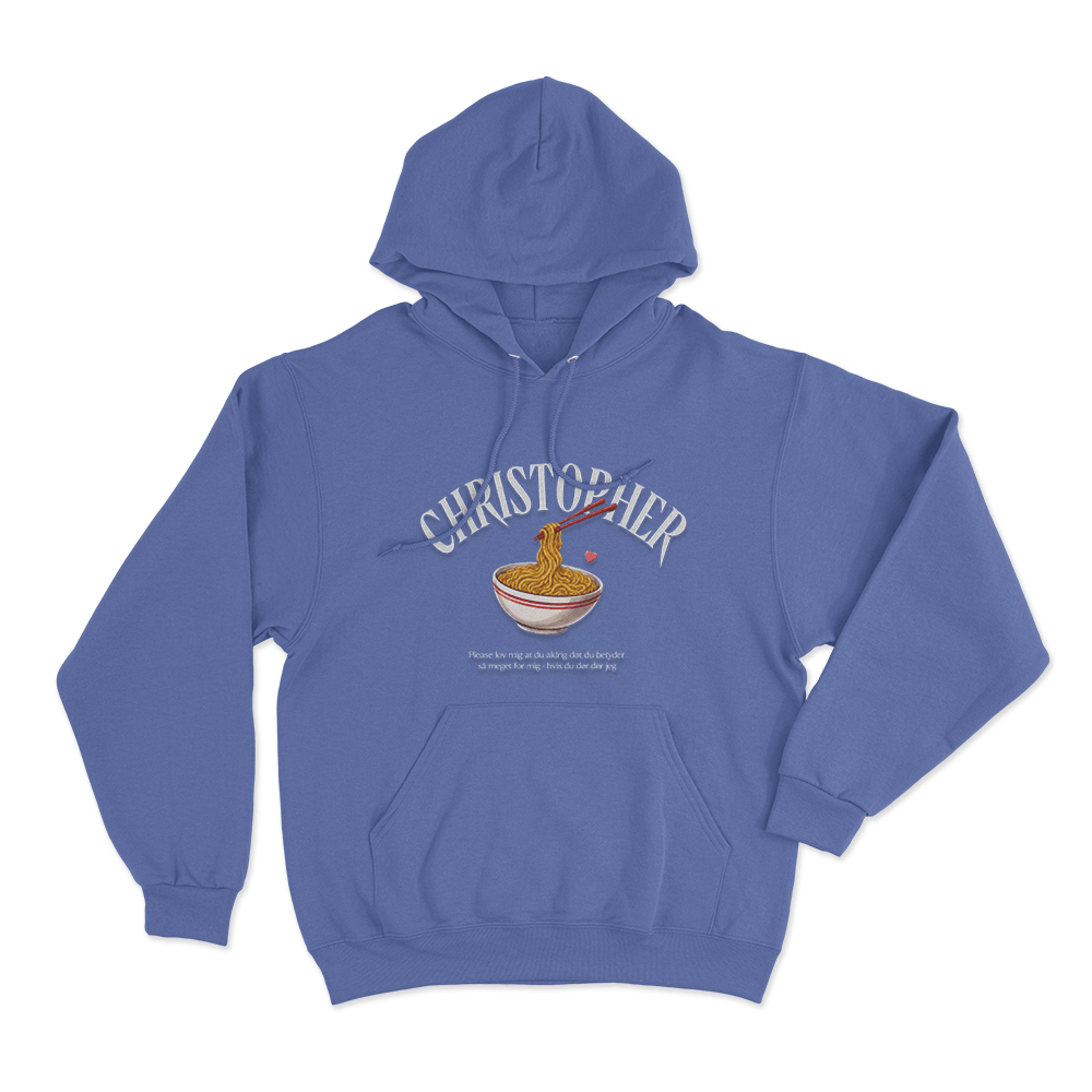 Noodle Unisex Hoodie Blue Noodle Unisex Hoodie Blue
