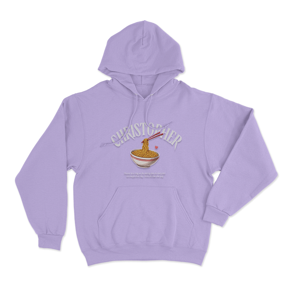Noodle Unisex Hoodie Purple Noodle Unisex Hoodie Purple