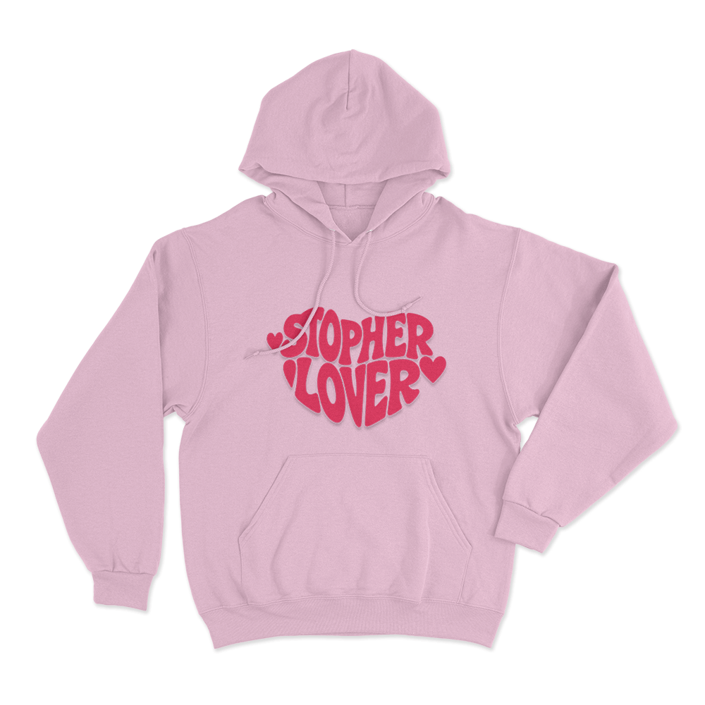 Stopherlover Unisex Hoodie Pink Stopherlover Unisex Hoodie Pink