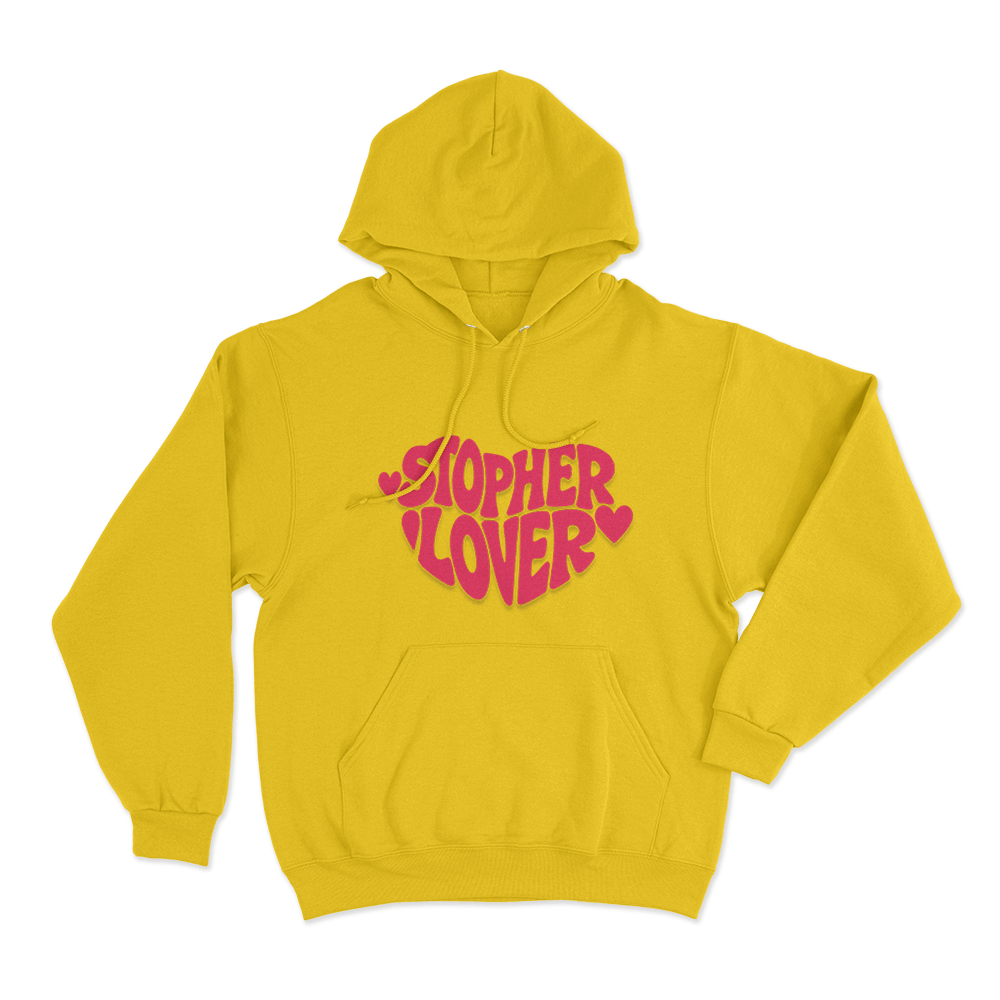 Stopherlover Unisex Hoodie Yellow Stopherlover Unisex Hoodie Yellow